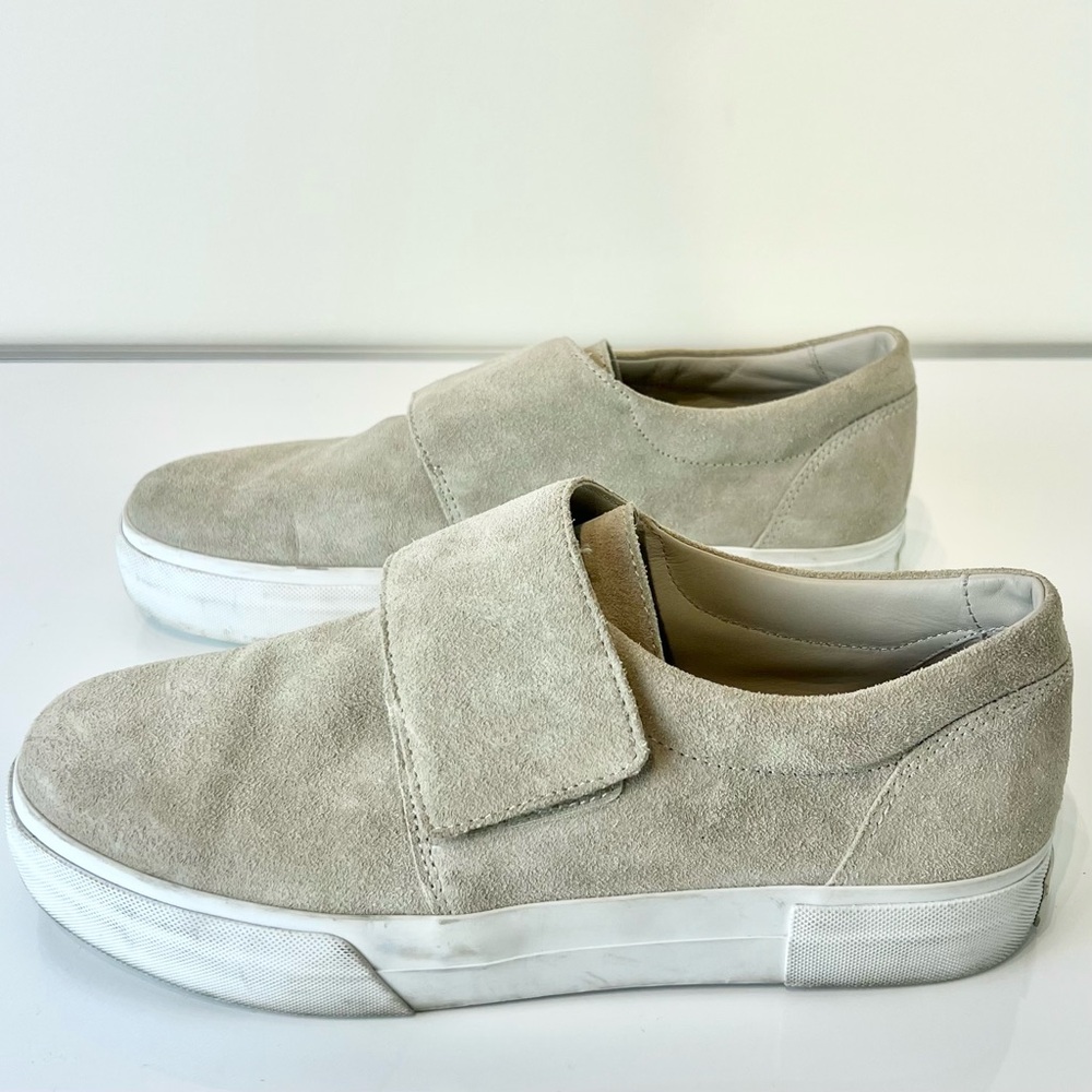VINCE SUEDE PLATFORM SNEAKERS - Picture 7 of 12